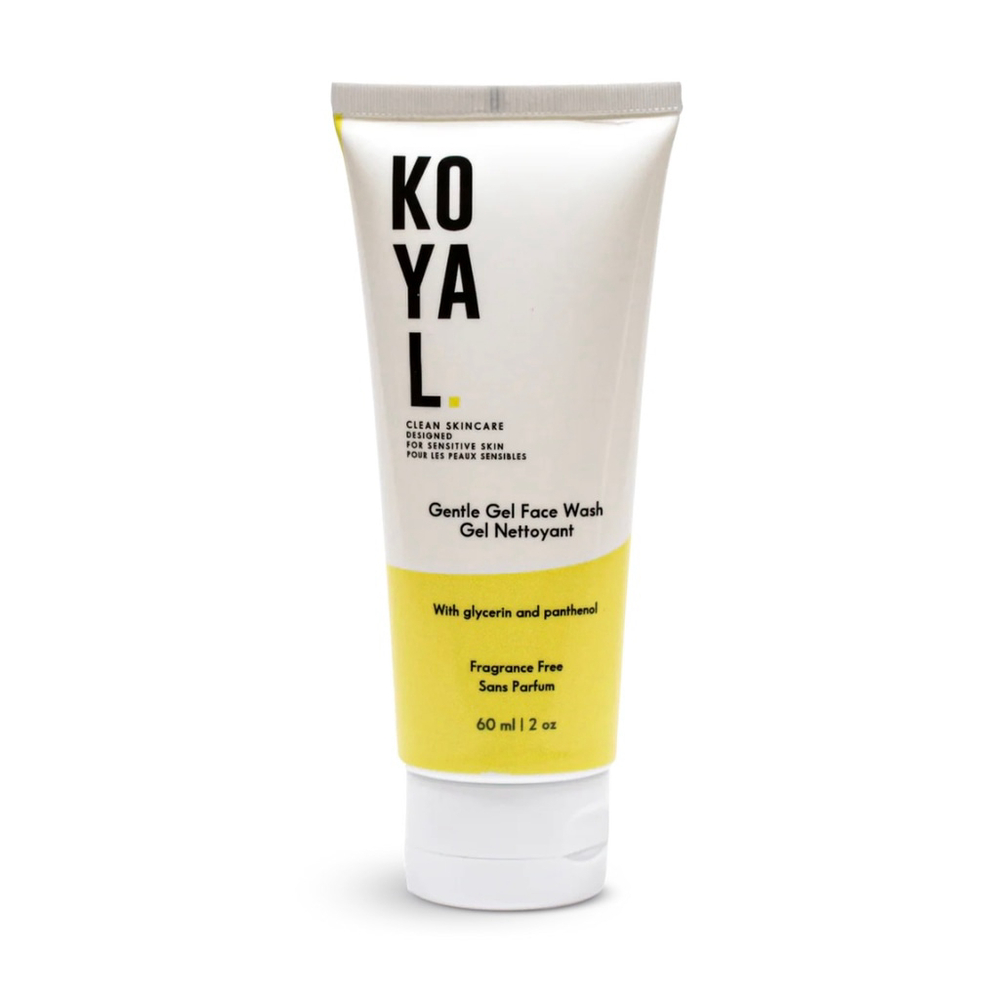 Acne Face Cleanser Wash, Koyal Gentle Gel 2 oz with salicylic acid